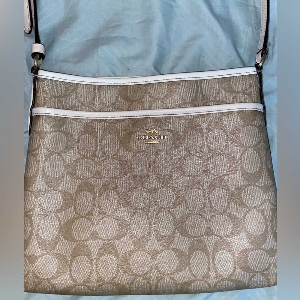 Coach Cream Crossbody